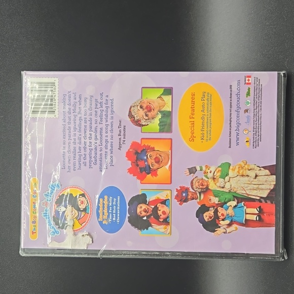 NEW OLD STOCK FACTORY SEALED THE BIG COMFY COUCH TIME FOR MOLLY DVD - Picture 2 of 3